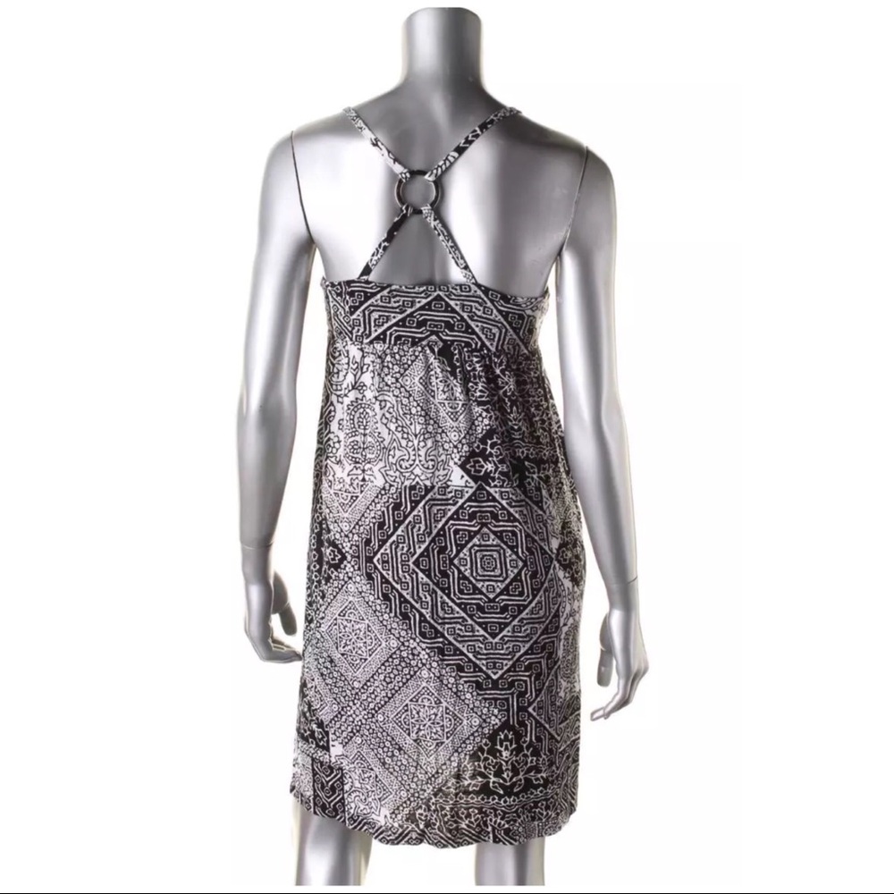 🏵INC PRINTED SPAGHETTI STRAP DRESS - Picture 4 of 6